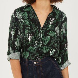 topshop cactus shirt
